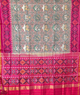 SEMI DOUBLE IKAT PATOLA SAREE