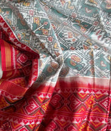 SEMI DOUBLE IKAT PATOLA SAREE