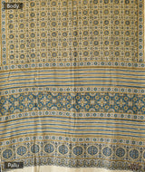 Exclusive Amounee Ajrakh  Kala Cotton Saree