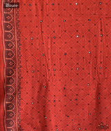 Exclusive Amounee Ajrakh  Kala Cotton Saree