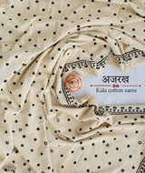 Exclusive Amounee Ajrakh  Kala Cotton Saree