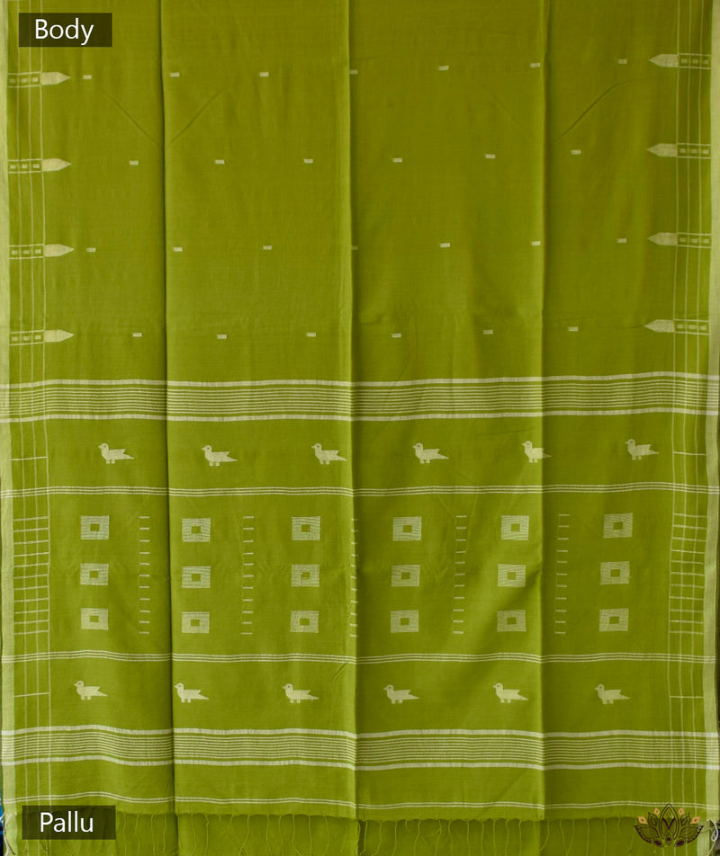 JAMDANI COTTON HANDMADE SAREE