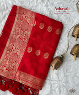 ASHAVALI BROCADE SILK SAREE