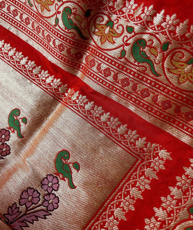 ASHAVALI BROCADE SILK SAREE