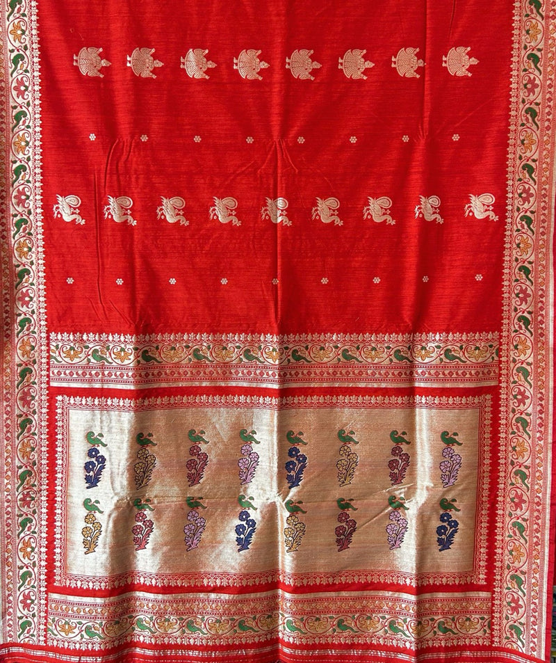 ASHAVALI BROCADE SILK SAREE