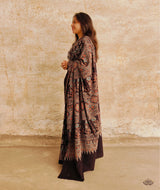 AJRAKH COTTON HAND BLOCK PRINTED SAREE