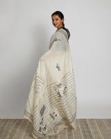 Exclusive Amounee Sujani Hand Embroidered Sarees