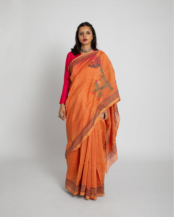 Exclusive Amounee Sujani Hand Embroidered Sarees