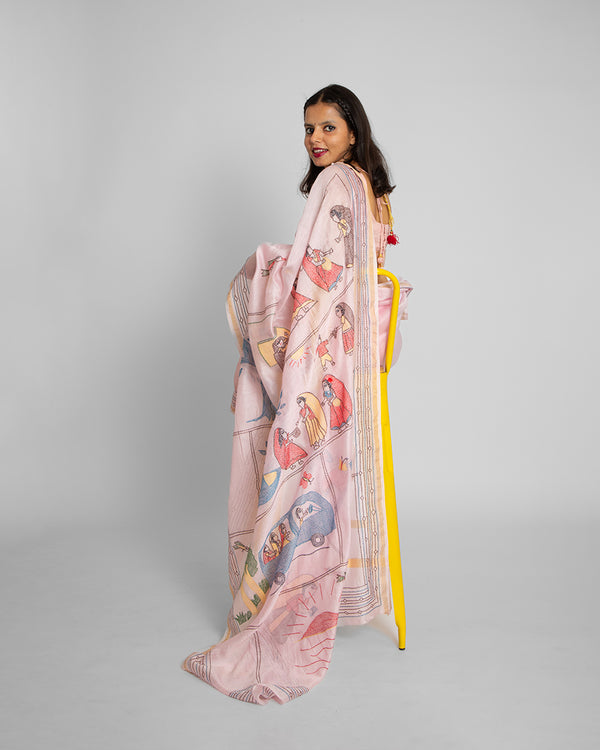 Exclusive Amounee Sujani Hand Embroidered Sarees