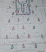 Chikankari Hand Embroidered One Piece Suit