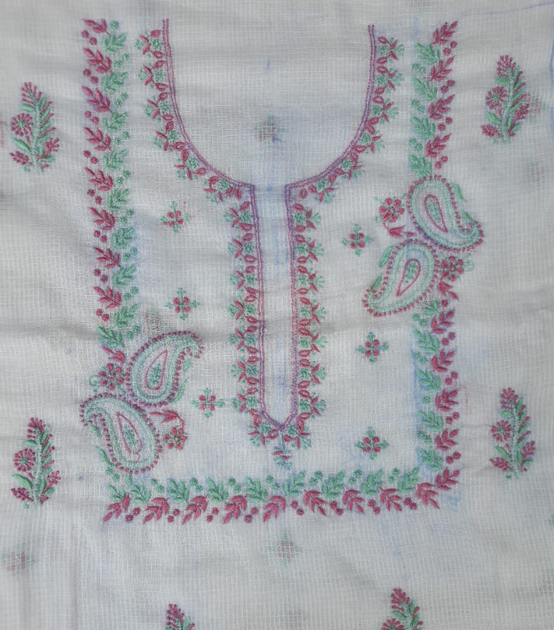 Chikankari Hand Embroidered One Piece Suit