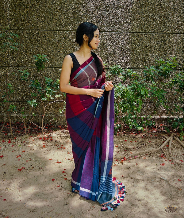 Exclusive Amounee Kachhi Kala Cotton Saree