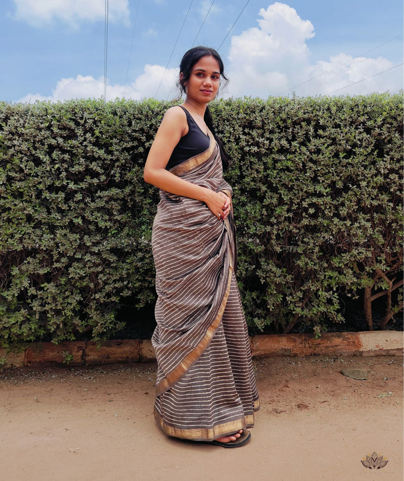 Maheshwari Block printed  Printed  Sarees