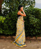 Maheshwari Sanganeri Printed  Sarees