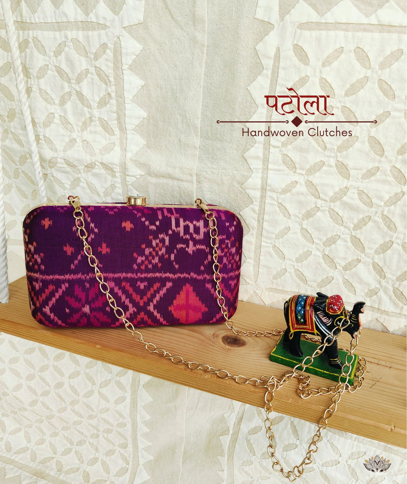 SINGLE IKAT PATOLA PURSE