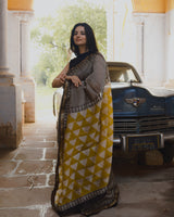 Maheshwari Sanganeri Printed  Sarees