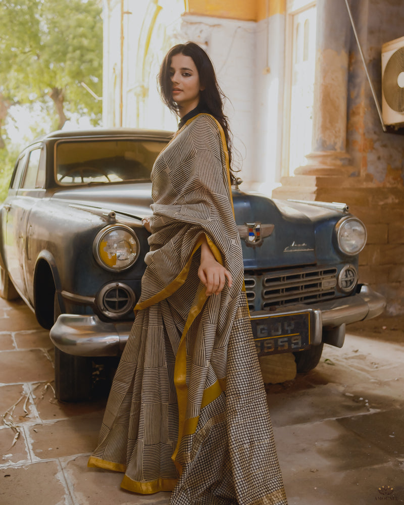 Maheshwari Sanganeri Printed  Sarees