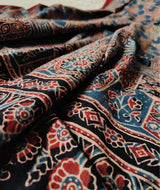 Ajrakh Handblock Printed Cotton Dupatta