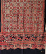 Ajrakh Handblock Printed Cotton Dupatta