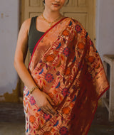 ASHAVALI BROCADE SILK SAREE