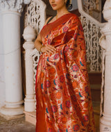 ASHAVALI BROCADE SILK SAREE