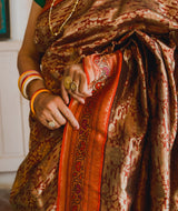 ASHAVALI BROCADE SILK SAREE