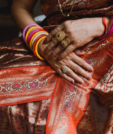 ASHAVALI BROCADE SILK SAREE