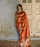 ASHAVALI BROCADE SILK SAREE