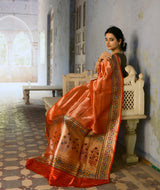 ASHAVALI BROCADE SILK SAREE