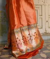 ASHAVALI BROCADE SILK SAREE