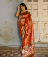 ASHAVALI BROCADE SILK SAREE