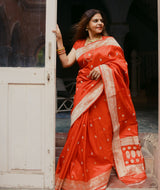 ASHAVALI BROCADE SILK SAREE