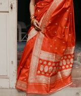 ASHAVALI BROCADE SILK SAREE