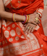 ASHAVALI BROCADE SILK SAREE