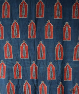 AJRAKH COTTON HAND PRINTED YARDAGE