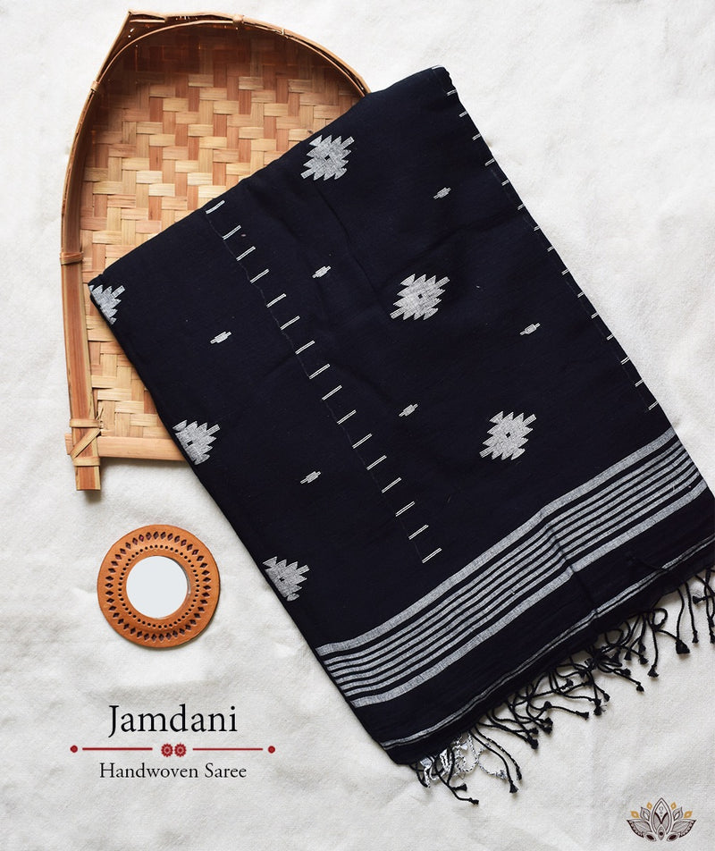 JAMDANI COTTON HANDMADE SAREE