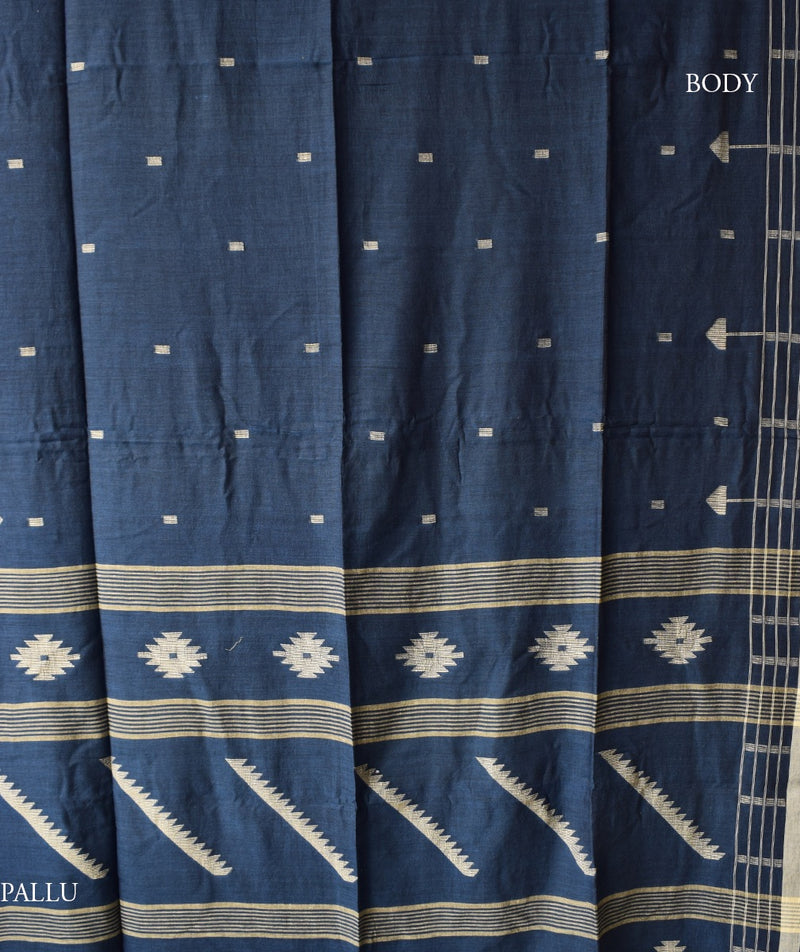 JAMDANI COTTON HANDMADE SAREE