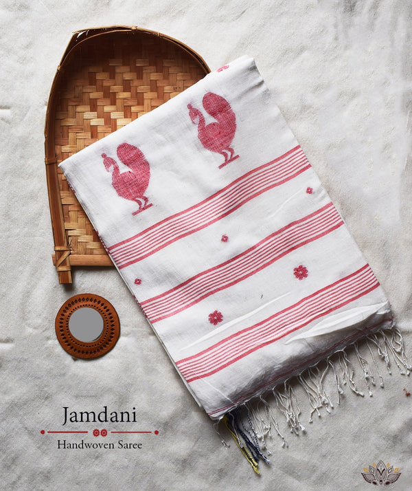 JAMDANI COTTON HANDMADE SAREE