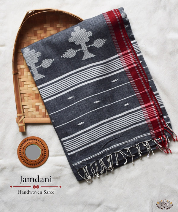 JAMDANI COTTON HANDMADE SAREE