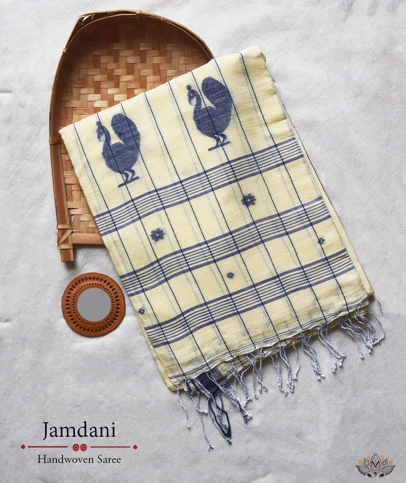 JAMDANI COTTON HANDMADE SAREE