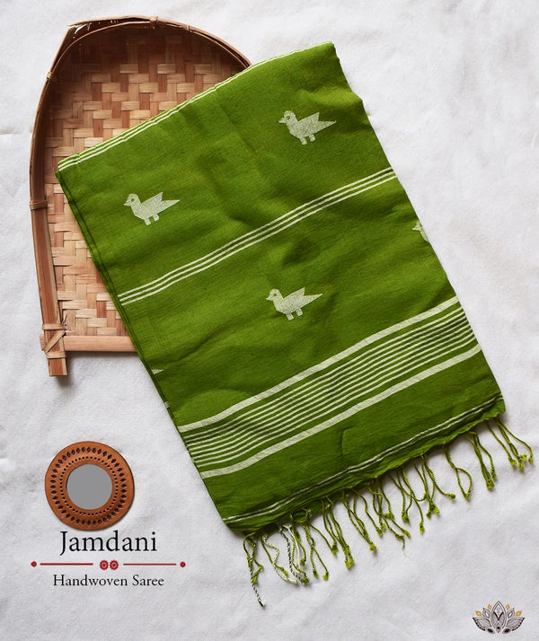 JAMDANI COTTON HANDMADE SAREE