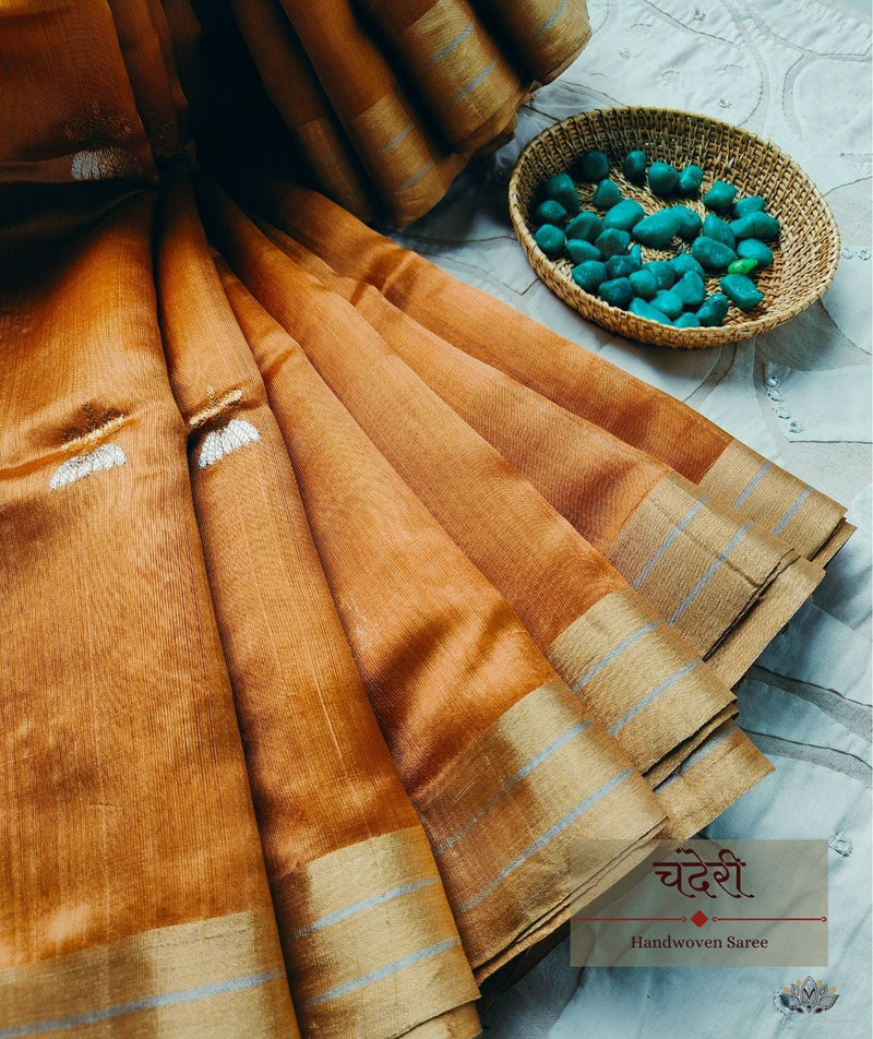 Chanderi Handwoven Saree