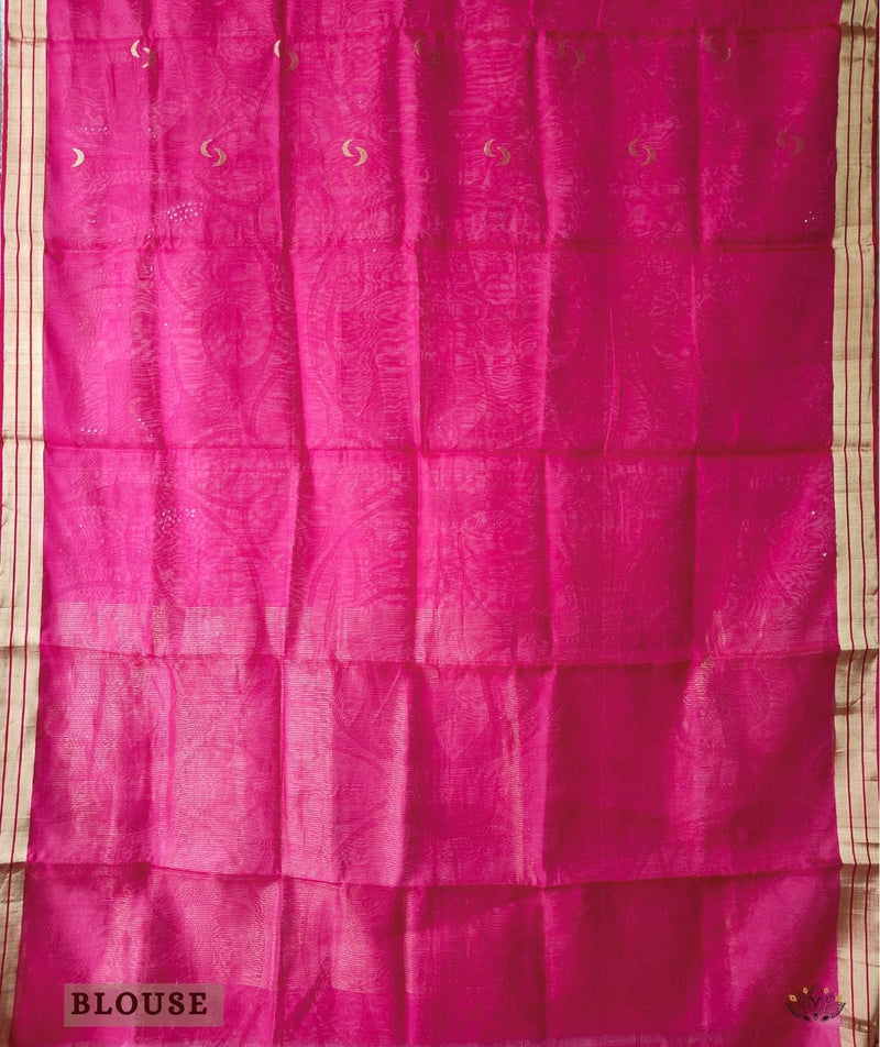 Chanderi Handwoven Saree