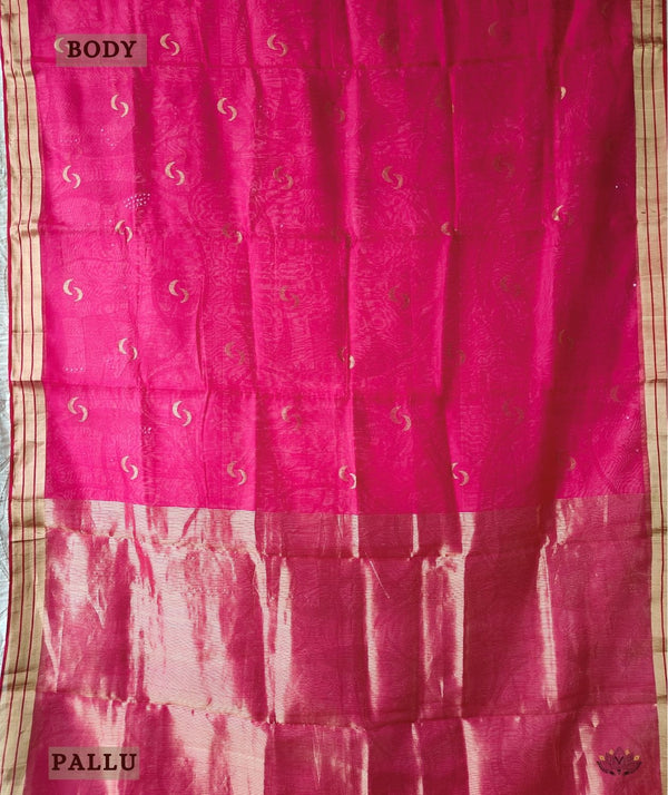 Chanderi Handwoven Saree