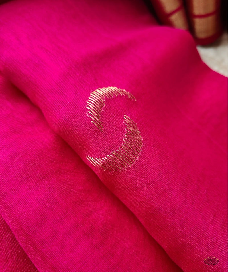 Chanderi Handwoven Saree