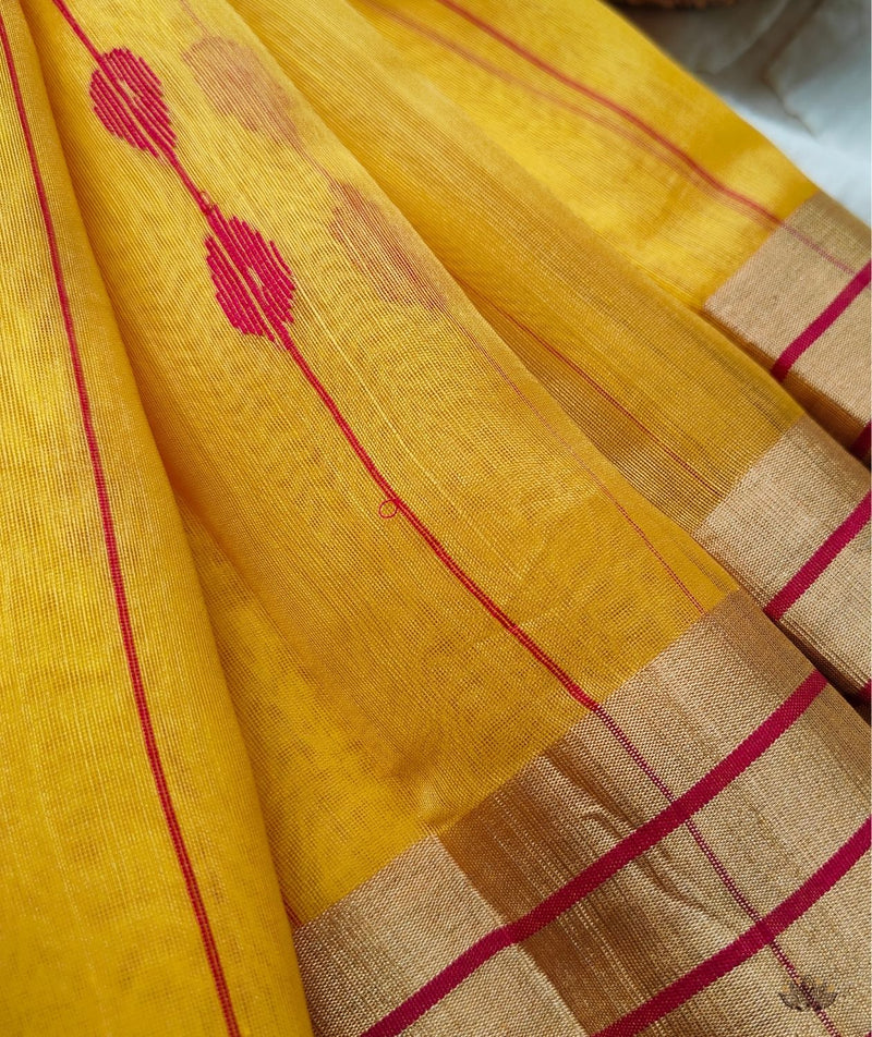 Chanderi Handwoven Saree