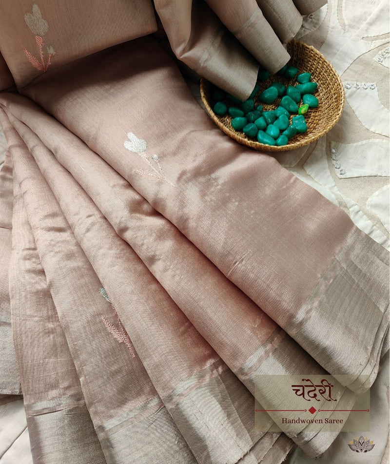 Chanderi Handwoven Saree