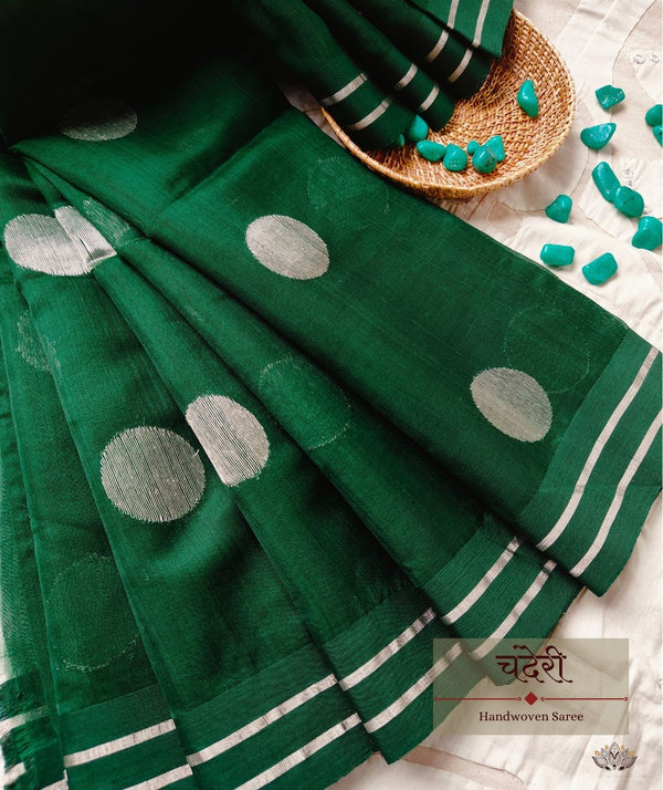 Chanderi Handwoven Saree