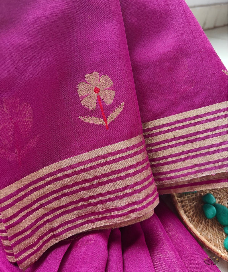 Chanderi Handwoven Saree