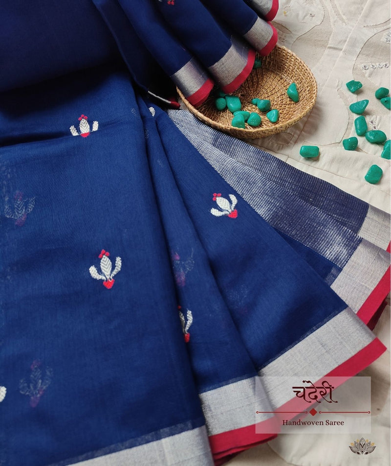 Chanderi Handwoven Saree